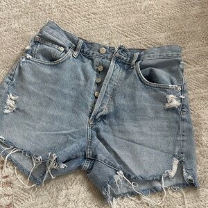 Agolde Distressed Women Shorts